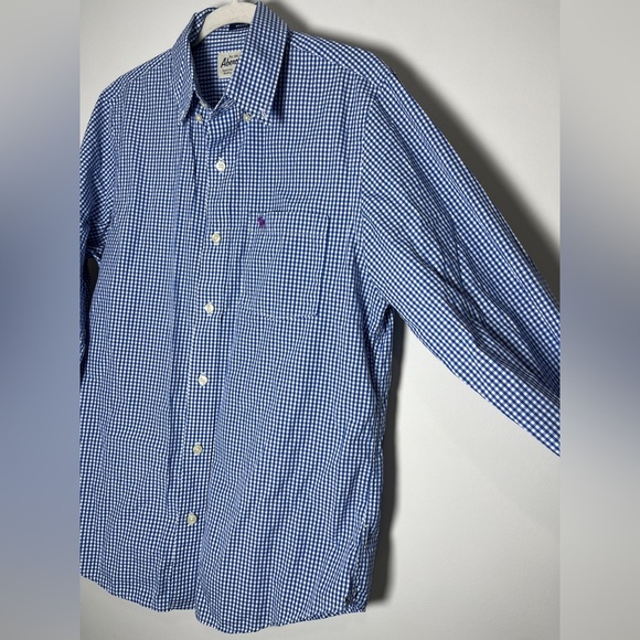 Abercrombie Muscle Check Gingham Button Down Shirt Sz L - Picture 3 of 8